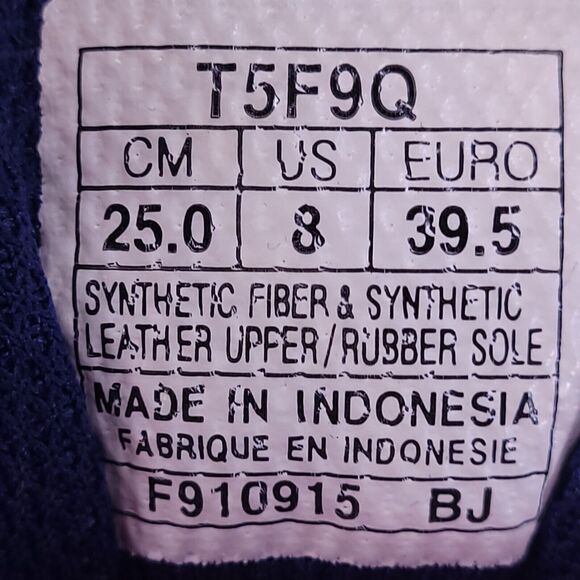 Asics Gel-Contend 3 Athletic Training Shoe Womens Size 8 T5F9Q Blue Pink White - Picture 9 of 9